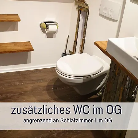 Odisheim - Hunde Willkommen, Nicht Nur Geduldet - Hoher Zaun - Terrasse - Infrarotkabine - Familienfreundlich בית נופש *