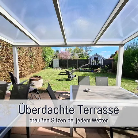 בית נופש Odisheim - Hunde Willkommen, Nicht Nur Geduldet - Hoher Zaun - Terrasse - Infrarotkabine - Familienfreundlich